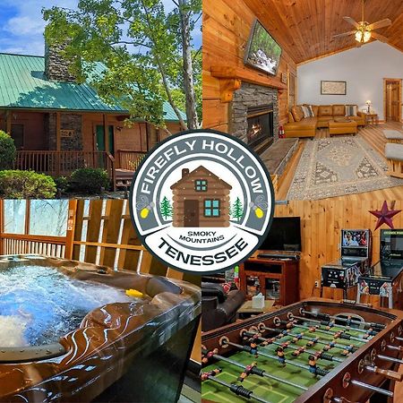 Firefly Hollow Cabin - Smoky Mountains - Soaky Mountain Water Park - Sevierville Convention Center Pigeon Forge Eksteriør billede